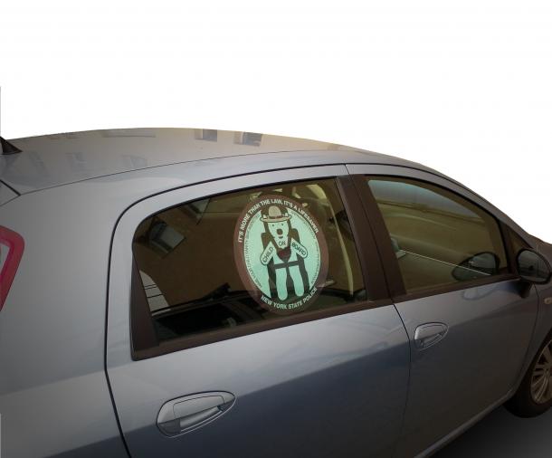 Statikus autós napvédő